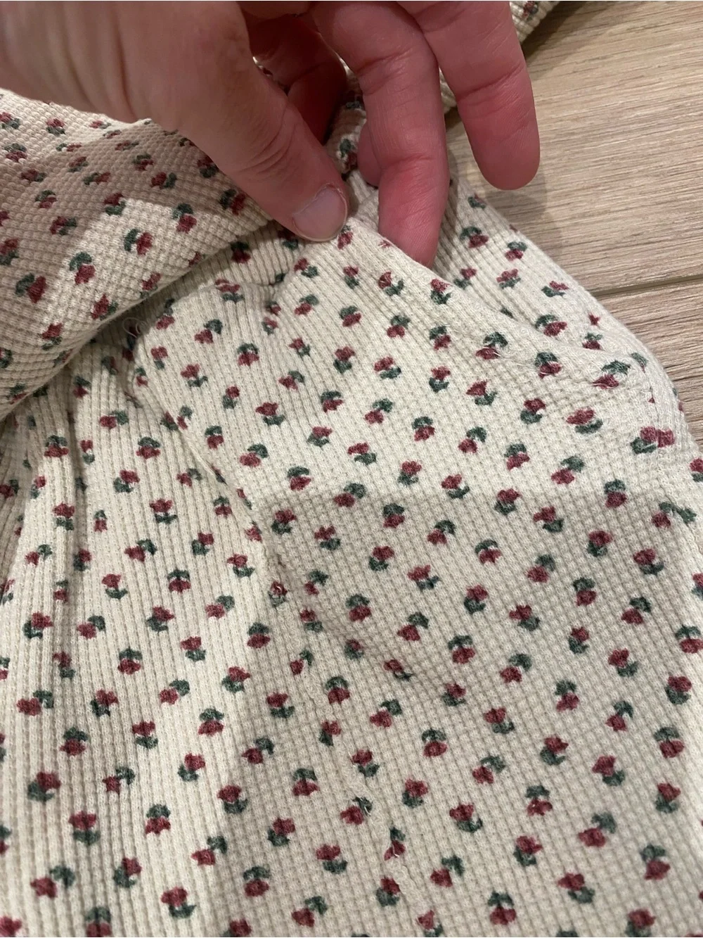 Kids Zara Cream Floral Print Set